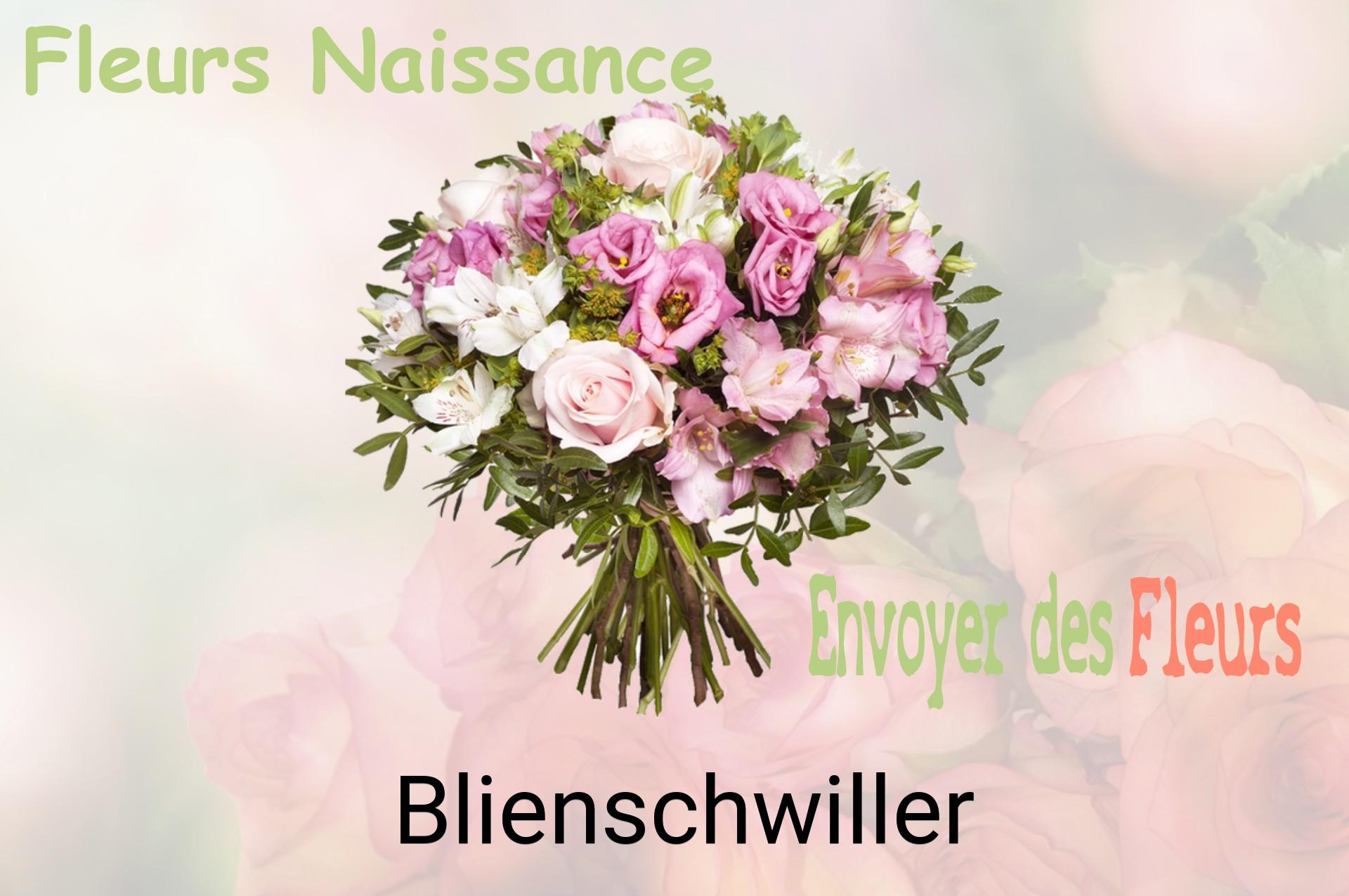 Bouquet de fleurs de naissance livré à Blienschwiller